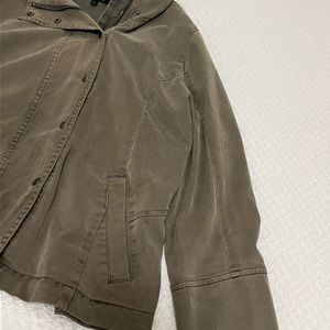 Lucky Brand Women's Large utility khaki jacket